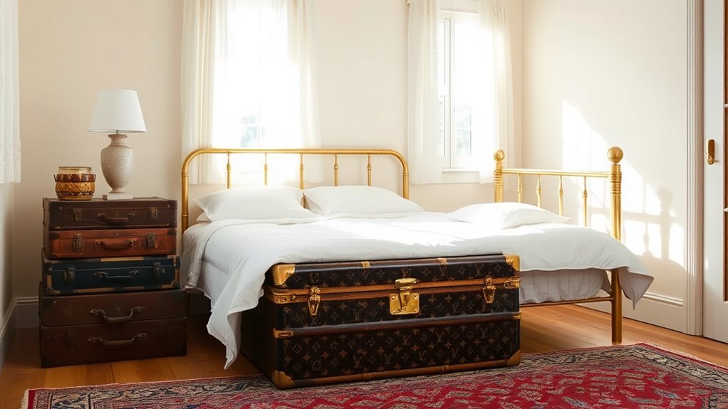 vintage travel storage solutions